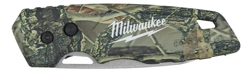 Cuchillo Plegable Camuflaje Milwaukee 48-22-1524.- E.o