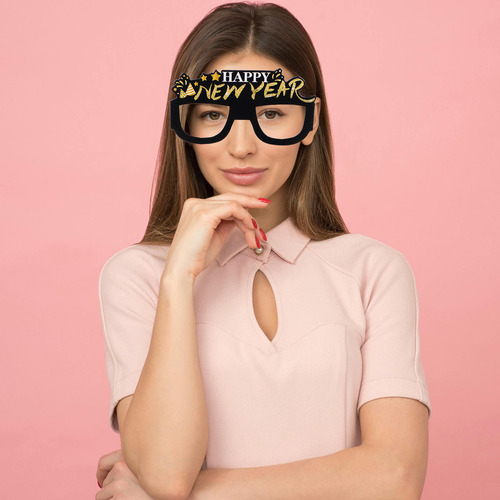 6 Monturas Para 2025, Gafas Con Purpurina Para Fiestas De Gr
