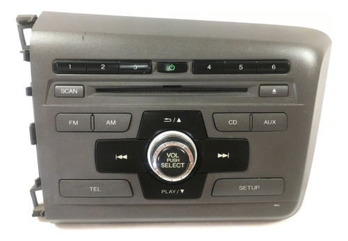 Radio Som Bluetooth Honda Civic 39100tr0a12 Rcc76