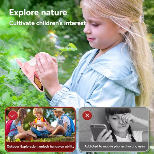 A Cámara De Microscopio For Niños Con Pantalla Hd