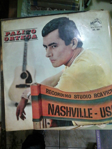 Vinilo 3702 - Palito Ortega En Nashville - Palito Ortega (Usado)