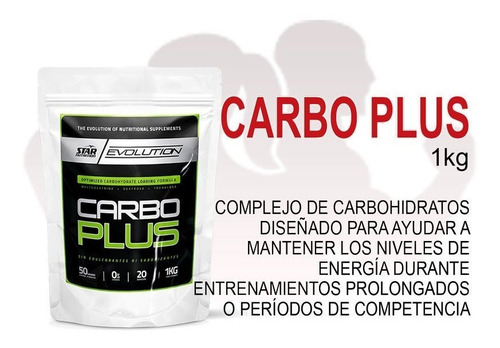 Carbo Plus Star Nutrition 1kg. Monte Grande