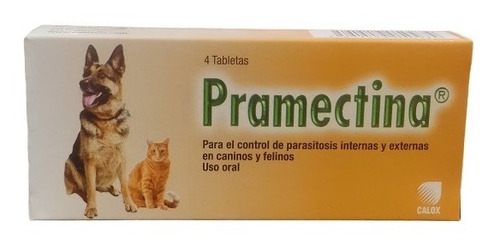 Pramectina Garrapaticida Interno-externo Para Perros Gatos