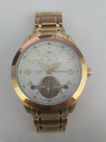 Relógio Technos 2l30ab Automático Dourado