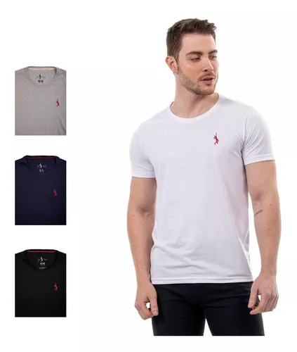 Camiseta John John Lisa Pocket Basic Masculina Branca - Dom Store  Multimarcas Vestuário Calçados Acessórios