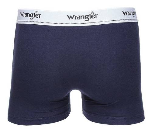 Imagem 2 de 2 de Cueca Boxer Masculina Azul Wrangler Original 26643