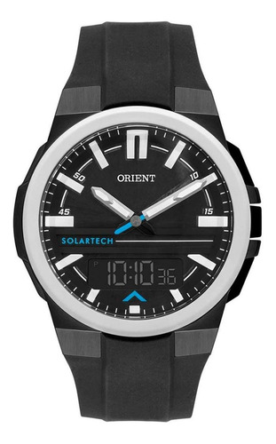 Relógio Orient Masculino Solar Tech Anadig Mtspa003 P1px