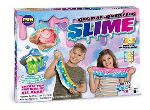 Arcilla Suave Para Slime Con Brillantina Bolitas De Espuma