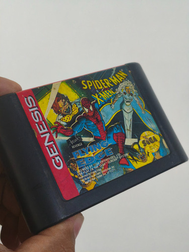 Juego Sega Genesis Spiderman Xmen Arcade's Revenge Colección (Usado)