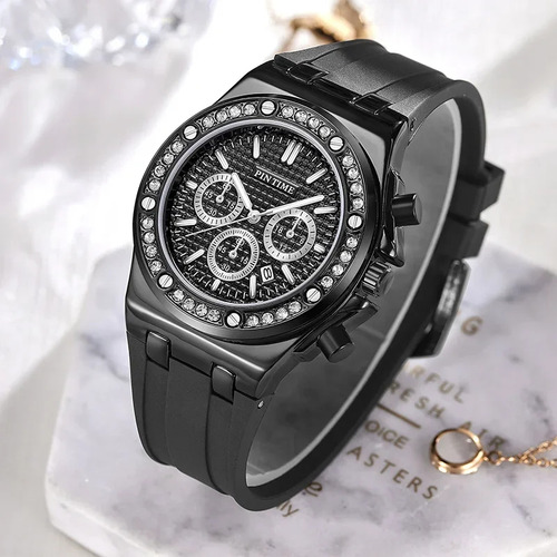 Reloj Plateado Concha Blanca Leucorrea Pareja Pintime