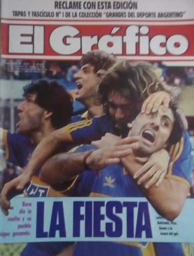 El Gráfico N°3743.la Fiesta De Boca Campeón 1991.fangio