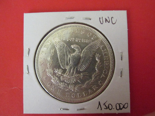 Moneda 1 Dollar Morgan Estados Unidos De Plata 1904 Unc (Usado)