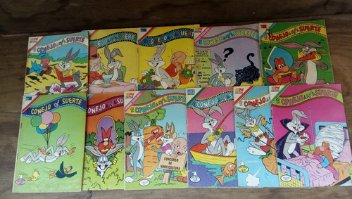 11 Comics Aguila Conejo De La Suerte Bugs Bunny E.n. 80s