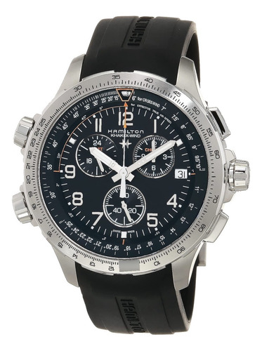 Hamilton Khaki Aviation X-wind Gmt Reloj De Cuarzo Suizo Co.