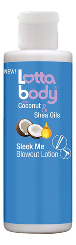 Lotta Body Sleek Me Locion Blowout, 8 Onzas Liquidas