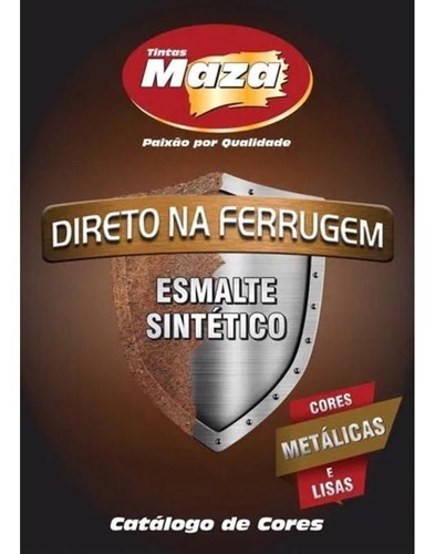 Imagem 3 de 5 de Esmalte Sintético Direto Na Ferrugem Met Bronze Antigo 3,6lt