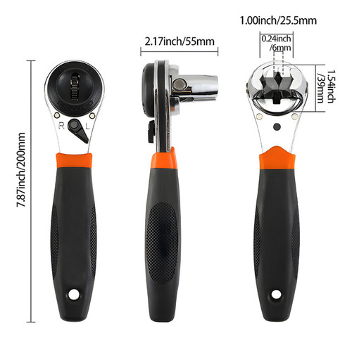 Xx Llave Ajustable Para Tornillos De 6 A 22 Mm, Óxido,