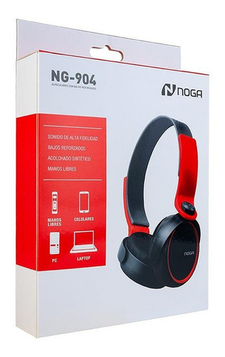 Auriculares Vincha Noga Ng-904 Bajos Reforzados Pc Celular