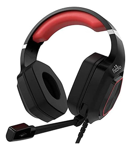 Fiodio 7.1 Auriculares Para Juegos Con Sonido Envolvente Con Negro.