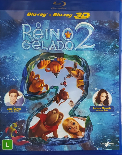 Reino Gelado 2 Blu-ray Original Lacrado 
