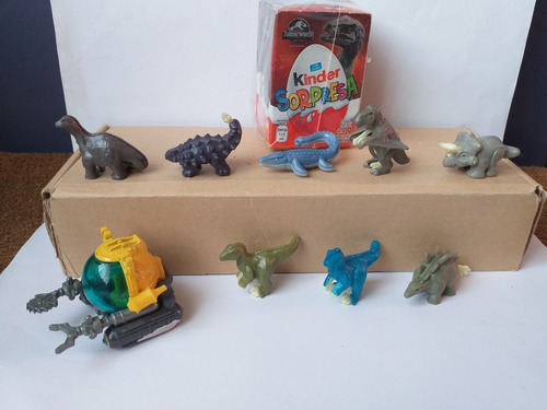 Colección Completa Dinosaurios Jurassic World- Kinder Sorpre (Usado)