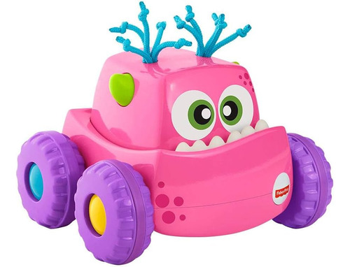 Fisher-price Camión Monstruo Presiona Y Persigue