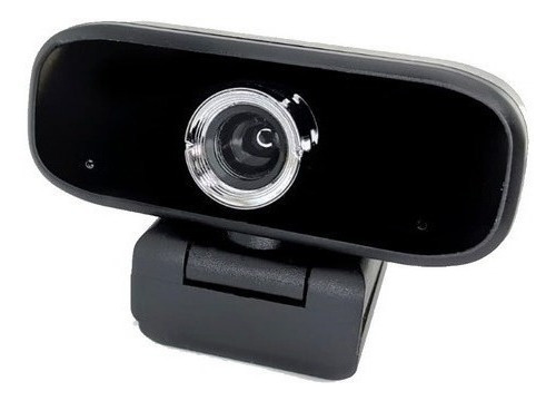 Camara Web Hd 720p Con Micrófono Alta Calidad Plegable Color Negro