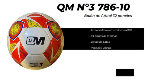 Balones Quality Motion Modelo Qm-786- 02