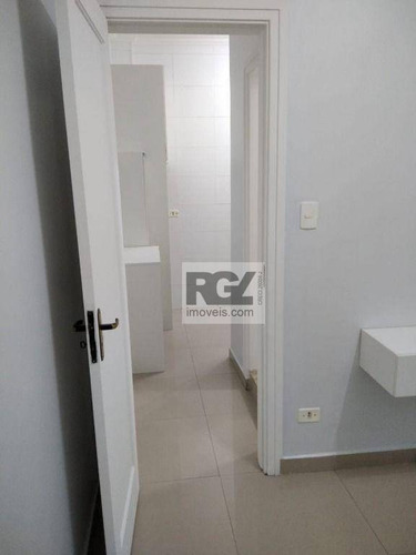 Imagem 13 de 25 de Kitnet Com 1 Dormitório À Venda, 25 M² Por R$ 210.000,00 - José Menino - Santos/sp - Kn0137