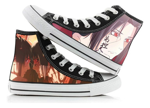 Naruto Kakashi. Uchiha Madara, Zapatos Estampados