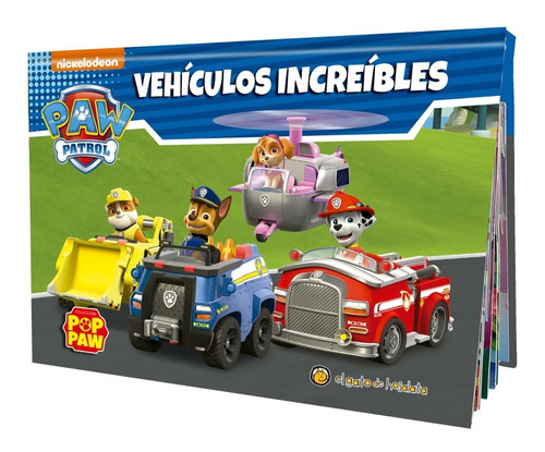 Pop Paw - Vehiculos Increibles, De Vários Autores. Editorial El Gato De Hojalata, Tapa Blanda, Edición 1 En Español, 2022