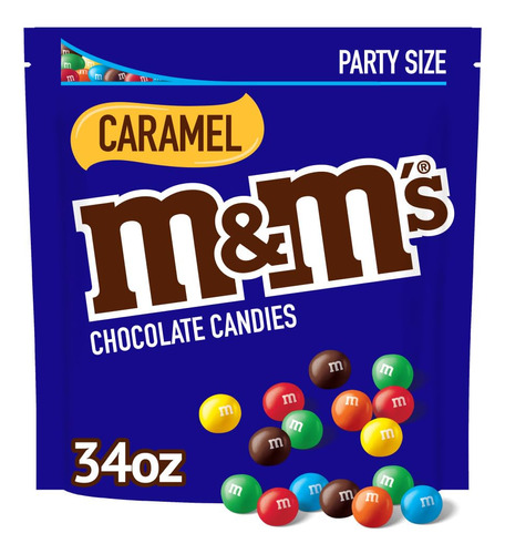 M&m's Bolsa De 34 Onzas Para Fiesta De Caramelo Y Chocolate