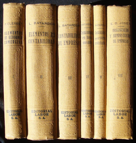 El Contable Moderno. Año 1928  (los 6 Libros). 49n 638