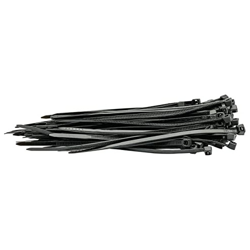 70389 Abrazaderas De Cable De Nylon Negro De 2.5 X 100 ...