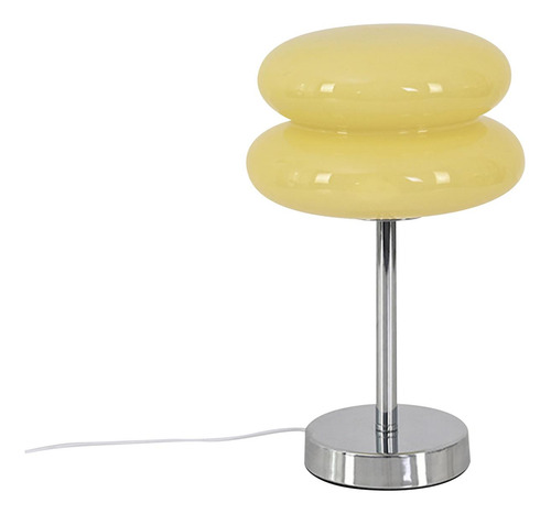 Abajur De Cogumelo Com Tarte De Ovo 3 Cores Abajur Amarelo