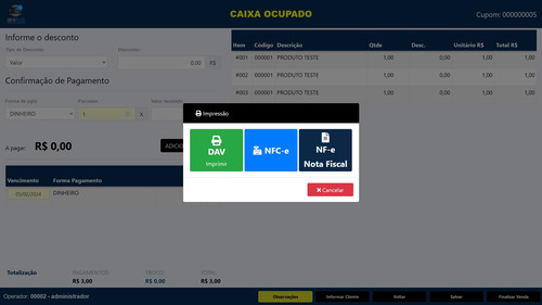 Sistema De Caixa(pdv) Web