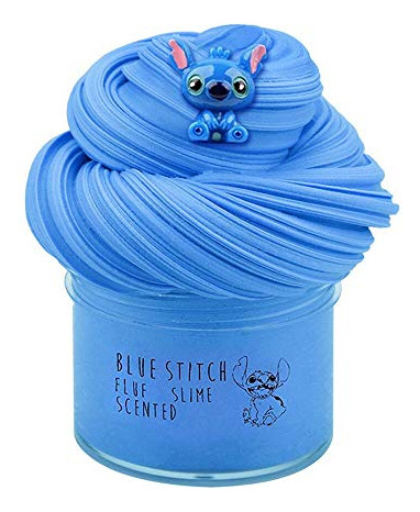 Kit De Slime De Mantequilla Azul, Super Suave Y No Q1tb0