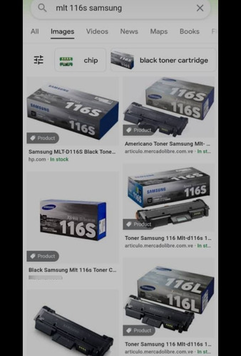 Toner Samsung 116s Originales 100% Garantizados Nuevos 