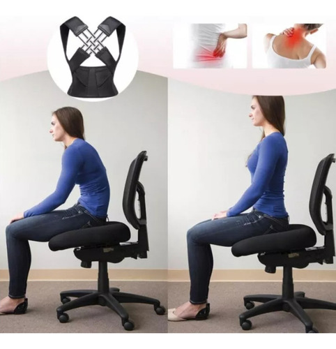 Corrector De Postura De Espalda For Hombres Y Mujeres Con