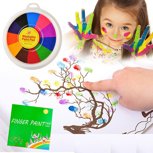 U Toy Divertido Kit De Pintura De Dedos Juguetes De Dibujo D