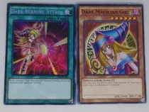Comprar Dark Magician Girl + Dark Burning Attack Yugioh Maga Oscura 