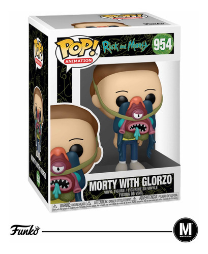 Funko Pop Morty With Glorzo 954