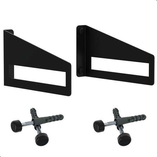 Prateleira De Madeira Estilo Industrial Suspensa Max60.p Cor Branco