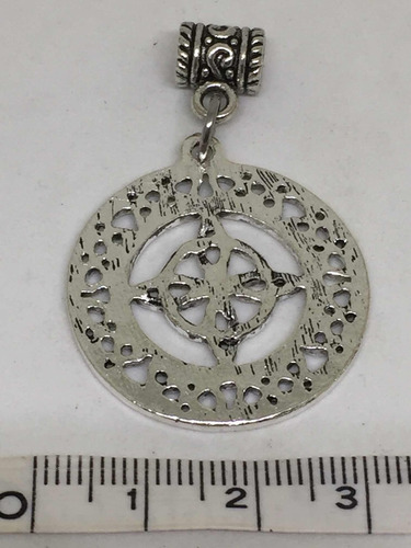 Imagen 4 de 6 de Nudo De Brujas Plata Tibetana Amuleto Celta