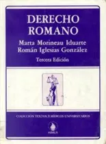 Comprar Derecho Romano, De Morineau Iduarte, Marta. Editorial Harla, Tapa Tapa Blanda En Español