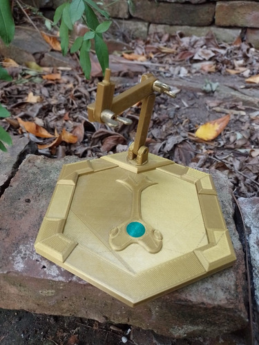 Base Con Brazo Articulado Para Medabots Pixelados_