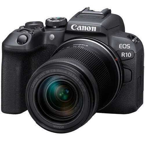 Câmera Canon Eos R10 4k 24,2 Mp Com Rf-s 18-150mm F/3.5-6.3