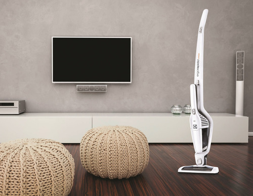 Aspiradora Inalámbrica Vertical Electrolux Ergorápido Erg21 Blanco