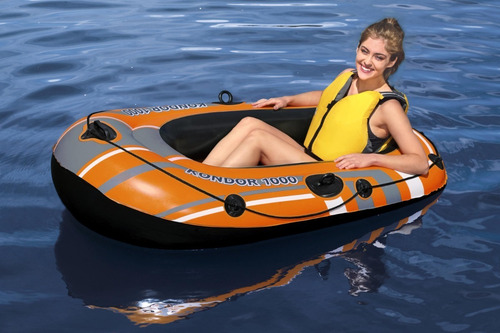 Bote Balsa Inflable 61099 De 155x97cm Bestway