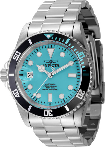 Relógio Invicta Pro Diver Masculino 44045 Azul Tiffany